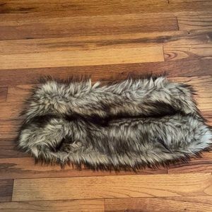 Michael Kors Faux Fur Infinity Scarf